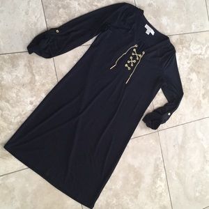 Michael Kors Gorgeous!! spandex shirt dress